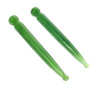 KJHBV Stylo de Massage D'acupuncture et Traite Points de Déclenchement 2pcs en Résine Verte Soulage Gonflements pour Massage des Articulations Cou