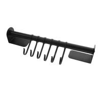 KJHBV Support 6 Crochets Robustes et Décoratifs en Acier Carbone sans Perçage Mural pour Chambre ou Salle de Bain