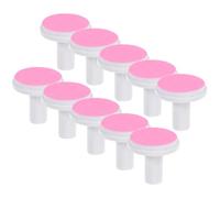 KJHBV Têtes de Rechange pour Usage Professionnel et Domestique pour Limes à Électriques Multifonctionnelles en Plastique et Papier de Verre 24pcs Faciles à Remplacer