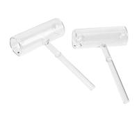 KJHBV Tube de Sublimation à Base D'iode en Verre 2pcs pour Expérimentation en Chimie, sans Fuite Latérale, Facile à Observer le Processus de Sublimation, pour L'éducation