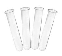 KJHBV Tubes à Essai en Verre Vase Hydroponique Moderne Espace Racinaire Lot de 4 pour Propagation de Plantes pour Chambres D'étude et Occasions Spéciales