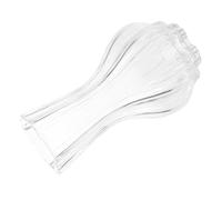 KJHBV Vase Vase Décoratif Délicat et Polyvalent en Verre Transparent Moderne pour Fleurs Essentiel pour Salon et de Table de Mariage