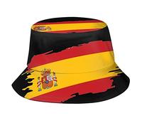 KJHBVND Chapeau bob de l'Espagne hawaïen, chapeau seau, chapeau de pêcheur pour voyage, plage, extérieur, Espagne 03, taille unique