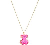 KJHFD Accessoires Bourse pour Les Femmes, Argent Mignon d'animaux étoiles de Dessin animé, Collier gommeux, Bijoux, Charme, Filles Panda, Griffe