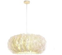 KJHFD Chandelier nouveauté, Plumes décoratif créative Fille pour Enfants Couture d'éclairage de Salon