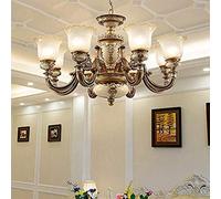 KJHFD Chandelier rétro Classic Light American Pastoral Fer Chandeliers Mur Lights Compatible avec Salle à Manger Chambre Salon (Couleur: lumières 8153 cm), lumière de Cuisine