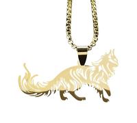 KJHFD Collier de Chat Noir Goth Wicca en Argent Sterling 925 pour Femmes, Charme de Chat Noir de Sorcellerie Heptagram - Collier de Chat d'halloween, Bijoux de Chat Noir, Collier Ras du Cou de