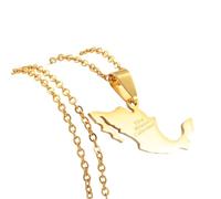 KJHFD Collier Mexicain en Argent Sterling 925 pour Femmes Hommes, Carte du Mexique avec Pendentif Villes, Collier Drapeau du Mexique, Collier Rural, Collier du Mexique, Colliers mexicains pour Femmes