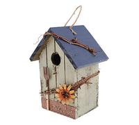 KJHFD d'oiseau en Bois Suspendue, Maison Campagne, décor de F