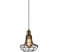 KJHFD E27 Pendant Retro Hanging Lampe Industrial Wind Loft Restaurant Cuisine Iron Assis de d'éclairage, Light Kitchen