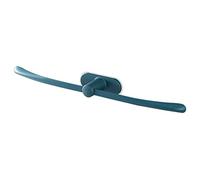 KJHFD en Plastique Barre Auto-adhésive Porte-Serviette éère Salle Bain Rack Rangement de Serviette Un Bleu