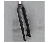 KJHFD Fourches rigides Pouces VTT Frein à Disque Avant Fourche en Aluminium Tube Droit sans Filetage ultraléger mm (Couleur : Noir, Taille 26")