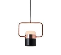 KJHFD Industrial Pendant Light Black Kitchen Island Suspendu à Rechange Rose Plafond Blanc Lampe Downlight Track S pour la Chambre de Couloir Dini, Noir carré-a