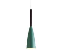 KJHFD Lampe Suspendue de Luxe légère - Or électrolités, lustres en Fer élégants avec Bois, Pendentif scandinave à tête pour Le Chevet, Cuisine, Bar Club (Vert)