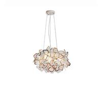 KJHFD Lustres, Postmodernisme LED Les Lampes PP environnementales la Salle d'art, de Salon Studio (Orange)