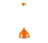 KJHFD Minimalist Red Pendant Light Vintage Nordic Style for Kitchen and Dining Table - 6.6in