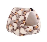 KJHFD Nichoir, cabane de Race Chaude Faite à la Main, Tissu Doux, hôtel pour Oiseaux, Nidification Naturelle (Couleur D, Taille 12 cm)