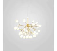 KJHFD Nordic Chandelier 9-Head Pendant LEIL CRÉATIVE Branche DROCHE du Tree Black Blanc pour LA Labe