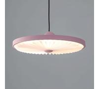 KJHFD Nordic Cream Wind Beige Bedroom Light Minimalist Round Kitchen Island Suspendu Lampe Mid Century Créativité Chandelier pour Le Salon Table de comptoir à Manger/Virl