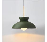 KJHFD Pendre Japonais Moderne Crème de Salle Manger Modèle Suspendu à Haute densité Polystyrène Lampadaire American Retro Country Bar Chandeliers RÉGLABLE (Couleur: Vert)