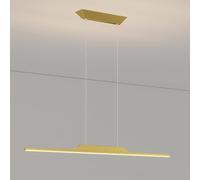 KJHFD Pendre linéaire Light Minimaliste Long Strip Pendant Pending Salle Suspendue LEULES LED DIMMABLE CHANDELERS Compatible avec Les LUMIRES LA PAPOL PALONS, LUMIÈRE DE Cuisine
