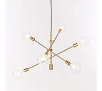 KJHFD Perfect Nordic Postmodern Minimalist Creative Personalité Art Whited Iron Restaurant Géométrique