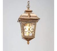 KJHFD Retro IP65 imperméable Hamgeglass Lantern Light European Patio Chandelier Outdoor Pavils Garden décor de Lampe Suspendue Villa Balconie Éclairage Perfection