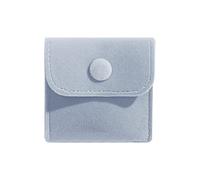 KJHFD Sac à Bijoux réutilisable Doux avec Bouton de Fermeture Bijoux pour Colliers Bracelet Anneaux Montre