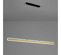 KJHFD SEMANHUA LED Pendant Light Minimaliste linéaire Plafond Moderne Lampe Lampes Suspension Longue Bande 3 lustres en Mode Couleur pour la Salle à Manger Vivante îlot de Cuisine (Colo