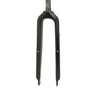 KJHFD Suspension vélo, Avant Montagne 26/27,5/29 Pouces, Fourche Tube Droit/Fibre de Carbone complète/Motif en Tissu 3K/Mat/Frein Disque à Pilier A