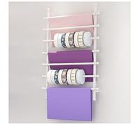 KJHFD vêtements Mur Ruban Affiche Sware Swear, Sweet Multifonctional Envelopping Paper Organizer Bar, magasins de Vente au détail Écharpe Rack Tai -tte