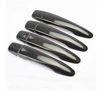 KJHOPY Accessoires extérieurs Autocollant Poignée Porte Voiture Accessoire De Style ABS Chromé Pour Nissan Pour Qashqai J11 2015 2016 2017-2020(Carbon 2 button)