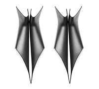 KJHOPY Accessoires Voiture Poignée Intérieure Accoudoir Housse Protection Garniture Pour BMW Série 5 G30 G38 2018 2019(4pcs black)