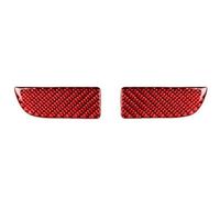KJHOPY Autocollants De Revêtement D'habillage De Panneau De Boîte D'accoudoir De Rangement De Console De Copilote De Style De Voiture pour A3 S3 8P 2006 2007 Couverture décorative(Rosso)