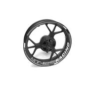 KJHOPY Autocollants magnétiques décalcomanies Accessoires De Moto Bandes Réfléchissantes De Bord De Jante Autocollants De Roue Réfléchissants pour Y&amaha MT-125 MT125 MT 125(Style 14)