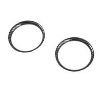 KJHOPY Cadre De Ventilation De Sortie De Climatiseur De Voiture en Fiber De Carbone, Accessoires De Garniture pour Navara NP300 2016 - 2021 Couverture décorative