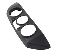 KJHOPY Capuchon De Revêtement D'habillage De Panneau De Commande De Chauffage Ca De Tableau De Bord Noir De Voiture pour Polo 9N 2002-2010 6Q0820075C 1QA Couverture décorative