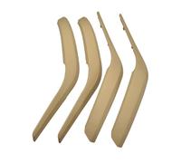 KJHOPY Ensemble Garnitures Poignée Intérieure Porte D'accoudoir Pour BMW X1 E84 2010-2016(Beige-4pc)