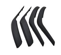 KJHOPY Ensemble Garnitures Poignée Intérieure Porte D'accoudoir Pour BMW X1 E84 2010-2016(Black 4PCS)