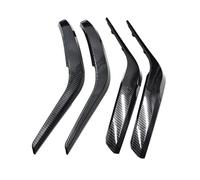 KJHOPY Ensemble Garnitures Poignée Intérieure Porte D'accoudoir Pour BMW X1 E84 2010-2016(Carbon Fiber-4pc)