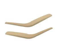 KJHOPY Ensemble Garnitures Poignée Porte Intérieure Voiture Pour BMW X1 E84 2010-2016(Beige 2PCS)