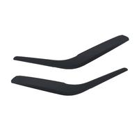 KJHOPY Ensemble Garnitures Poignée Porte Intérieure Voiture Pour BMW X1 E84 2010-2016(Black 2PCS)