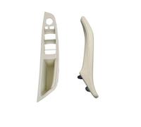 KJHOPY Ensemble Poignées Porte Intérieures Commande Manuelle Pour BMW Série 5 F10 F11 F18 520 523 530 2010-2017(Oyster 2pcs)