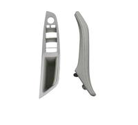 KJHOPY Ensemble Poignées Porte Intérieures Commande Manuelle Pour BMW Série 5 F10 F11 F18 520 523 530 2010-2017(Gray 2pcs)