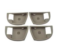 KJHOPY Garniture De Poignée Porte Intérieure Beige Gauche Droite Pour Hyundai Pour SantaFe 2007-2012(4pcs a set)