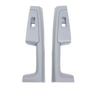 KJHOPY Garniture Panneau Commutateur Cadre D'accoudoir Poignée Porte Intérieure Voiture Pour Skoda Pour Superb 2008-2013(Grey rear)