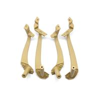 KJHOPY Garniture Panneau Intérieur Poignée Porte Avant Arrière Voiture Pour Benz Classe S W220 S200 S300 S350 1998-2003(Inner 4PCS-Yellow)