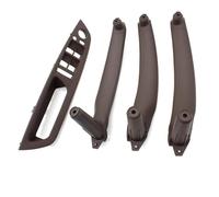 KJHOPY Garniture Poignée Intérieure Voiture Panneau Intérieur Accoudoir Pour BMW X5 X6 E70 E71 E72 2007-2014(LHD Moka set)