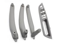 KJHOPY Garniture Poignée Intérieure Voiture Panneau Intérieur Accoudoir Pour BMW X5 X6 E70 E71 E72 2007-2014(RHD Gray set)