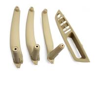 KJHOPY Garniture Poignée Intérieure Voiture Panneau Intérieur Accoudoir Pour BMW X5 X6 E70 E71 E72 2007-2014(RHD Beige set)